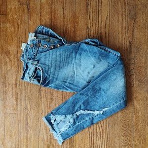 Fringe jeans